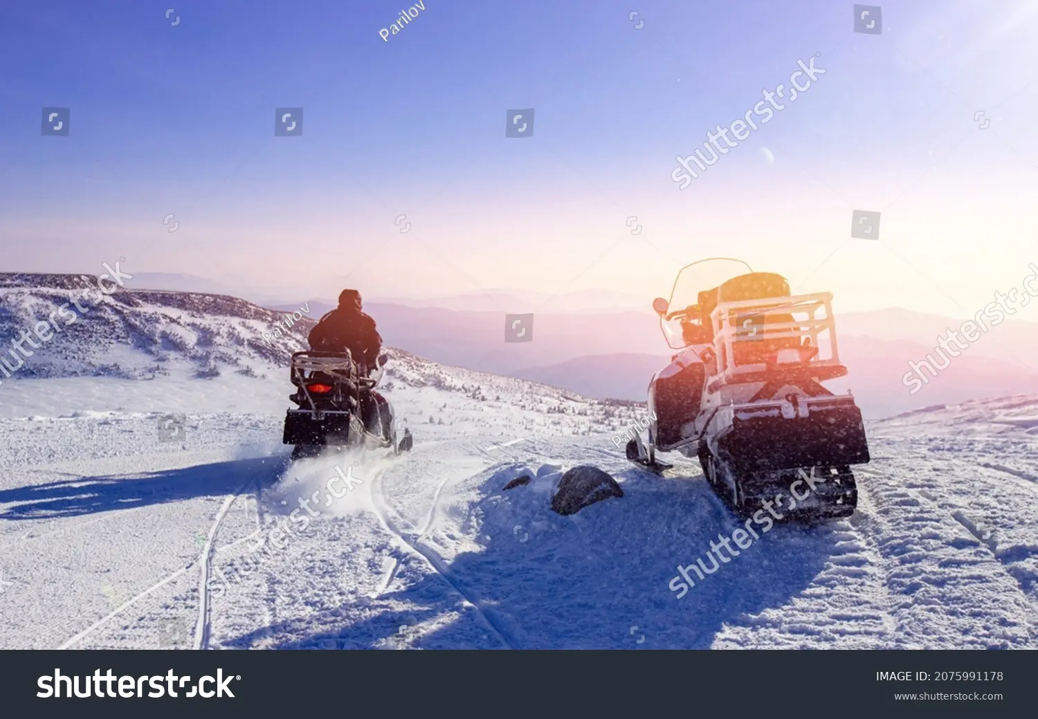 snowmobiling