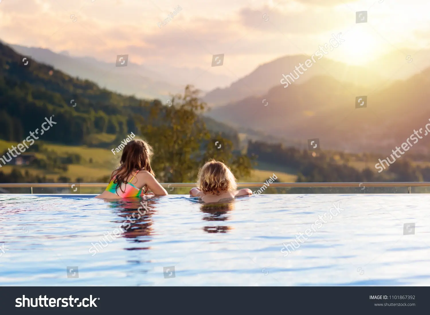 swimming